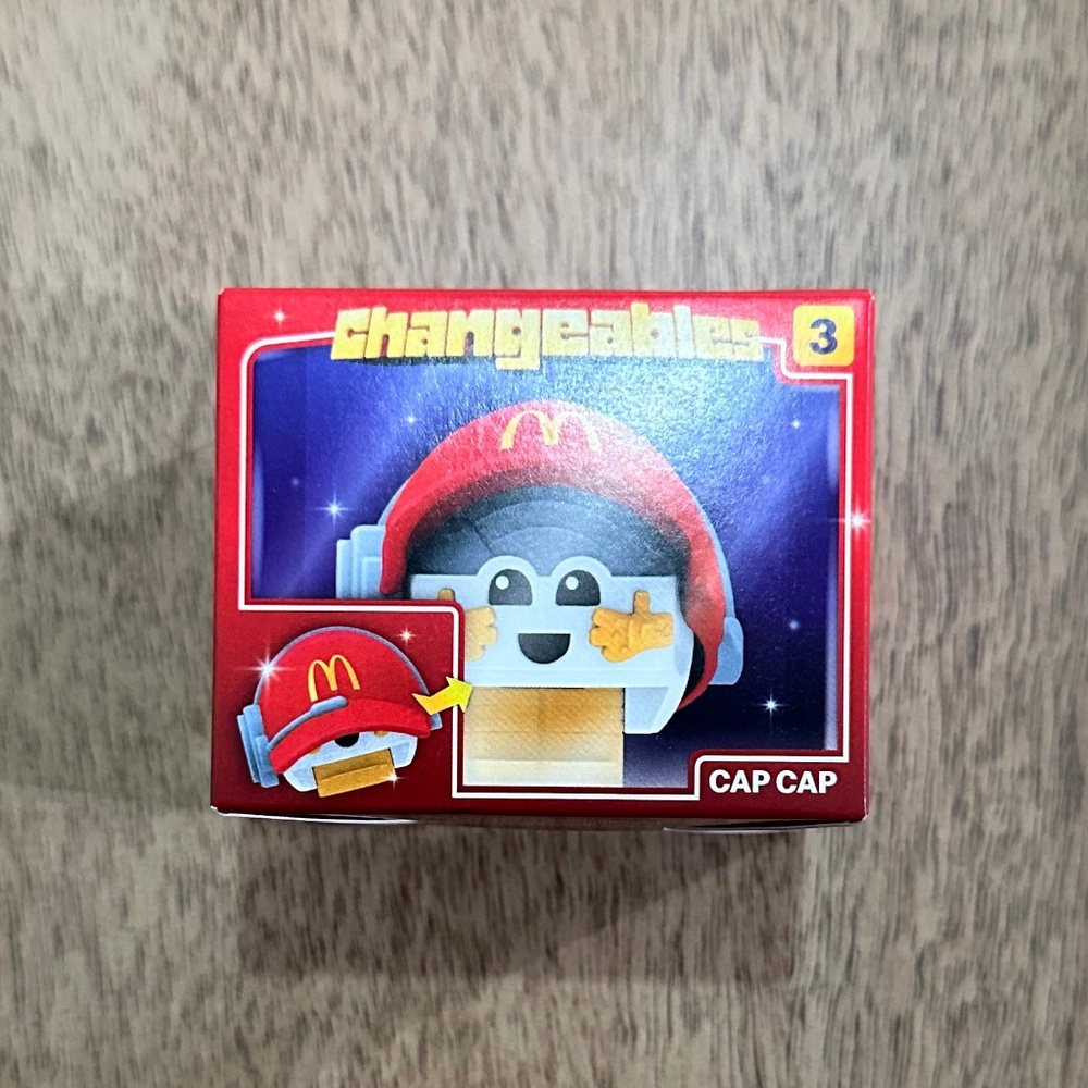 2026 - Toy #3 CAP CAP McDonald’s 'Changeables' Happy Meal Toy Collectibles